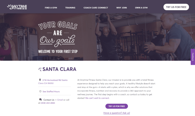 Anytime Fitness Santa Clara