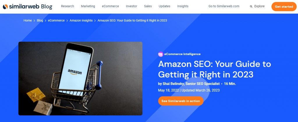 post pilastro seo di Amazon